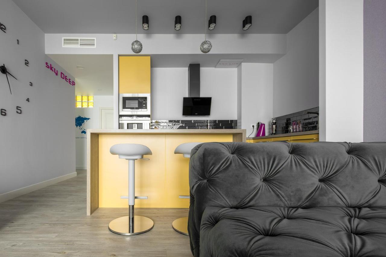Apartmán sky DEEP jacuzzi 30 FLOOR Klaipėda Exteriér fotografie