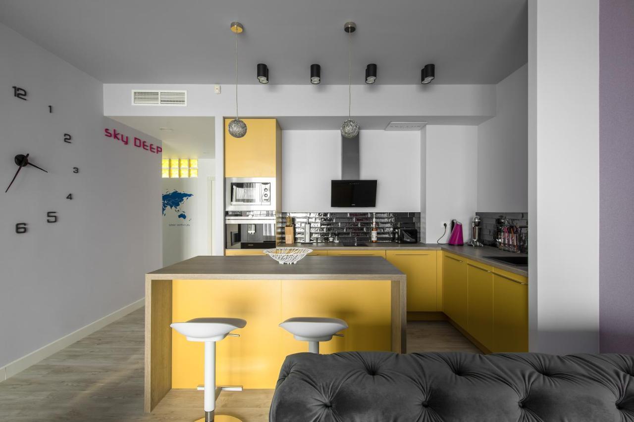 Apartmán sky DEEP jacuzzi 30 FLOOR Klaipėda Exteriér fotografie