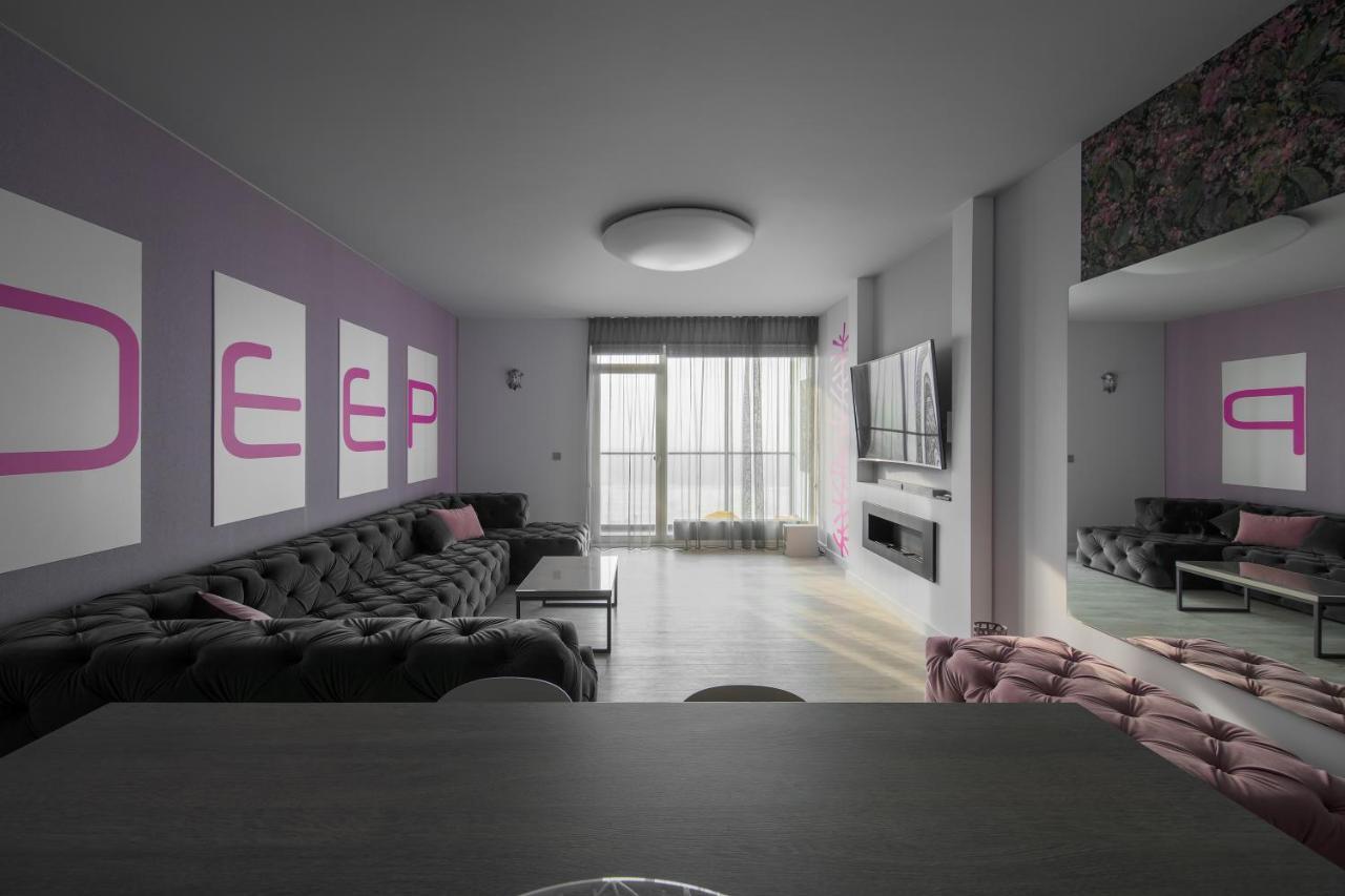Apartmán sky DEEP jacuzzi 30 FLOOR Klaipėda Exteriér fotografie